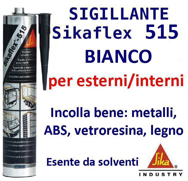 Sigillante Adesivo SIKAFLEX 515 Bianco 300 ml