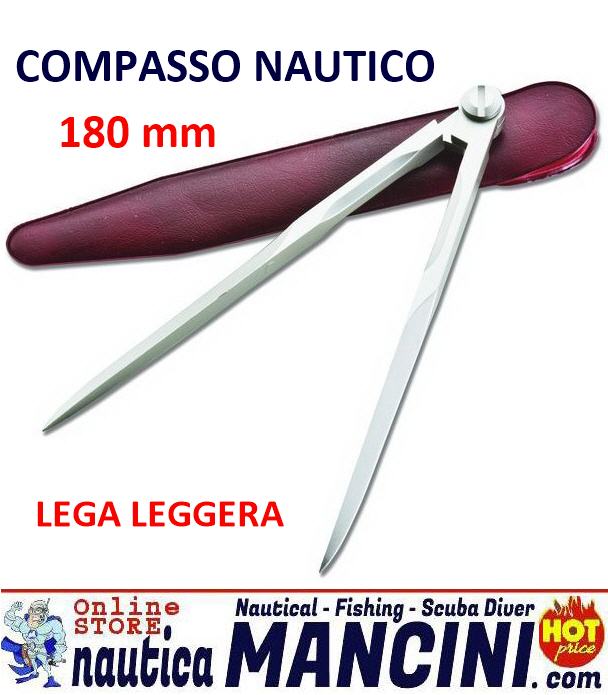 Compasso Nautico 180 mm in Lega Leggera [032-0116] - €17.30 : Nautica  Mancini, Pesca e Sub, Prezzi Stock by Ipernautica