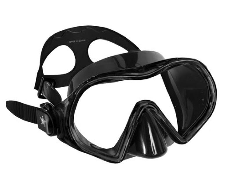 Maschera Adulto DIVE BLACK silicone nero