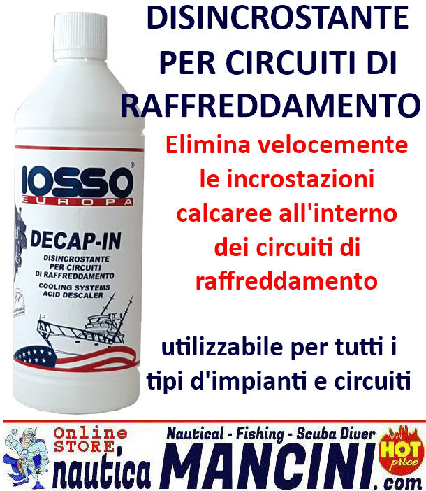 Disincrostante per Circuiti di Raffreddamento IOSSO DECAP-IN 1 Lt